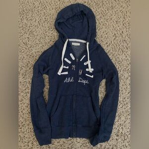 Aeropostale Navy Hoodie Jacket